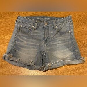 American Eagle Cut-off Mid Rise Shorts